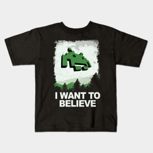 I WANT TO BELIEVE Kids T-Shirt